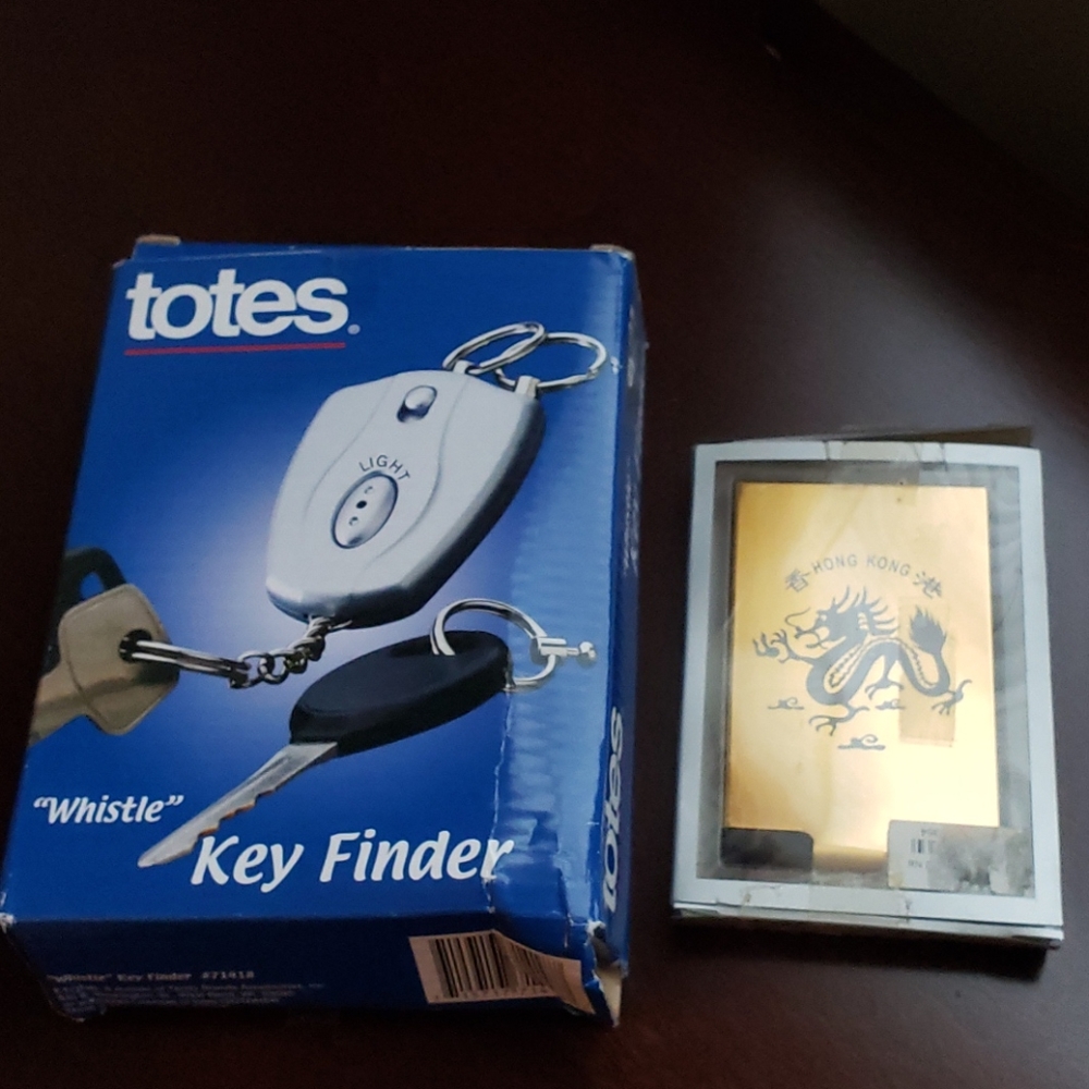NIB key finder and business card holder